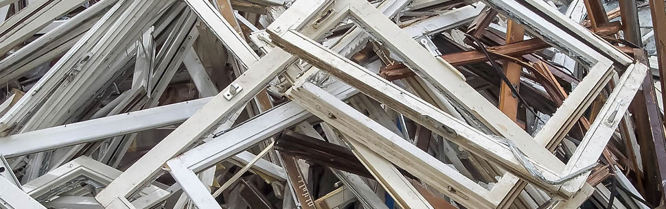 Holzfenster mit Glas